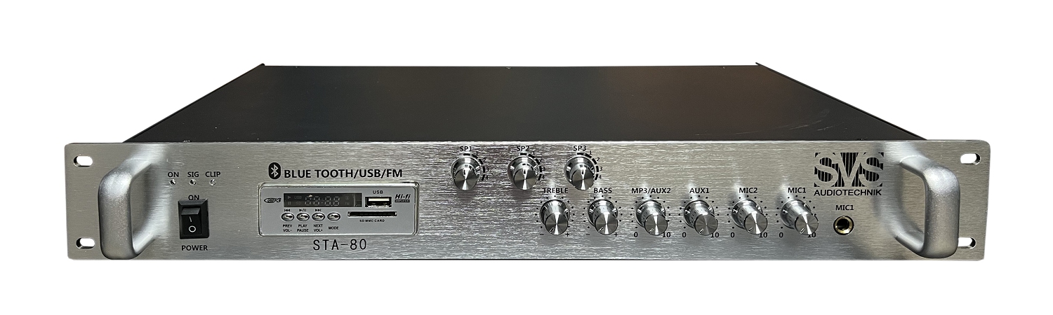 SVS Audiotechnik STA-80 Микшер-усилитель для систем Public Address в Ростове-на-Дону